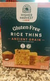 Higher Harvest Ancient Grain Rice Crackers
