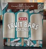 H-E-B Fruit Bars Coconut