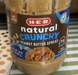H-E-B Natural Crunchy Peanut Butter Spread