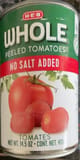 H-E-B Whole Peeled Tomatoes