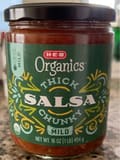H-E-B Organics Organics thick salsa chunky mild