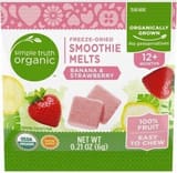 Simple Truth Organic Banana & strawberry freeze-dried smoothie melts