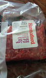 Hannaford 90% 10% Gound Beef