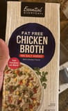 Essential Everyday Fat free chicken broth no salt added
