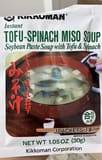 Kikkoman Tofu-Spinach Miso Soup