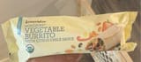 Greenwise Nondairy vegetable burrito