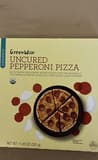 Publix Greenwise Uncured pepperoni pizza