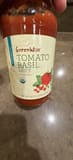 Publix Greenwise Organic Tomato Basil Sauce