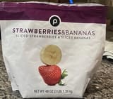 Publix Sliced Strawberries & sliced Bananas