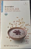 Greenwise Regular Instant Oatmeal