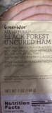 Greenwise Black Forest Uncured Ham