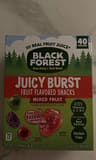 Black Forest Juicy Burst Fruit Flavored Snacks Mixed Fruit