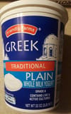 Friendly Farms Traditional Plain Whole Milk Yogurt