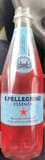 S.pellegrino Blood Orange & Black Rasberry Flavored mineral water