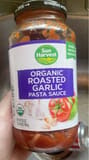 Sun Harvest Organic roasted garlic pasta sauce