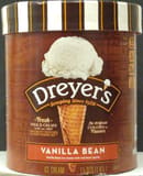 Dreyer's Vanilla bean ice cream