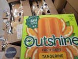 Outshine Fruit bars, tangerine