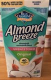 Blue Diamond Almond Breeze Almondmilk Coconutmilk Blend Unsweetened Original Chilled