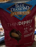 Blue Diamond Almonds Thin Dipped Almonds Double Dark Chocolate