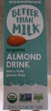 Better Than Milk Almond Drink