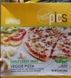 Pics Cauliflower Crust Veggie Pizza
