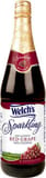 Welch's Sparkling red grape juice
