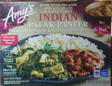 Amy's INDIAN PALAK PANEER Creamed Spinach & Cheese with Rajmah Dal