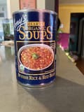 Amy's Organic spanish rice & red bean soups