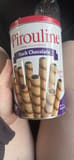 Pirouline Dark Chocolate Straw Wafers