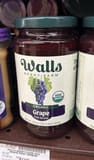 Walls Berry Farm Organic Grape Fruit Spread