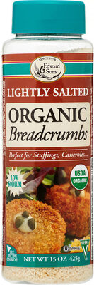 Edward & Sons Organic low sodium breadcrumbs