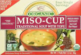 Edward & Sons Trading Co. Inc Organic traditional soup with tofu miso cup instant soup