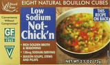 Edward & Sons, Not-Chick'n Bouillon Cubes, Low Sodium