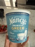 Nancy's Probiotic Greek Nonfat Yogurt Plain