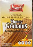 Lieber's Honey Grahams, low fat