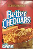 Nabisco, better cheddars, baked snack crackers, original imp