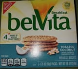 Belvita Breakfast biscuits, toasted coconut