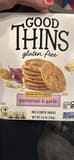 GOOD THINS parmesan & garlic RICE & CHEESE SNACKS