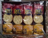 Ritz Cheese cracker sandwiches, cheese