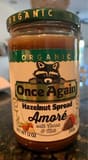 Once Again Organic Hazelnut Spread With Cocoa & Milk
