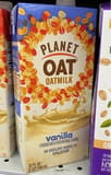 Planet Oat Oatmilk Vanilla Aseptic