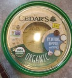 Cedar's Organic Everything Hommus
