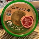 Cedar's Organic Balsamic Caramelized Onion Hommus With Toppings
