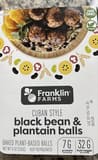 Franklin Farms Cuban style, black bean and plantain balls