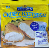 Gorton's Crispy Battered 100% Whole Fillets (Not Minced)