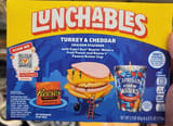 Lunchables Turkey & Cheddar with Capri Sun Roarin' Waters Fruit Punch and Reese's Peanut Butter Cup