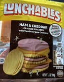 Lunchables Ham & Cheddar with Vanilla Crème Cookies