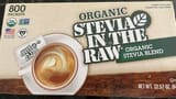 Stevia In The Raw Organic Stevia