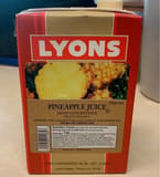 Lyons Pineapple juice