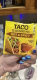 Old El Paso Taco Seasoning Mix Hot & Spicy